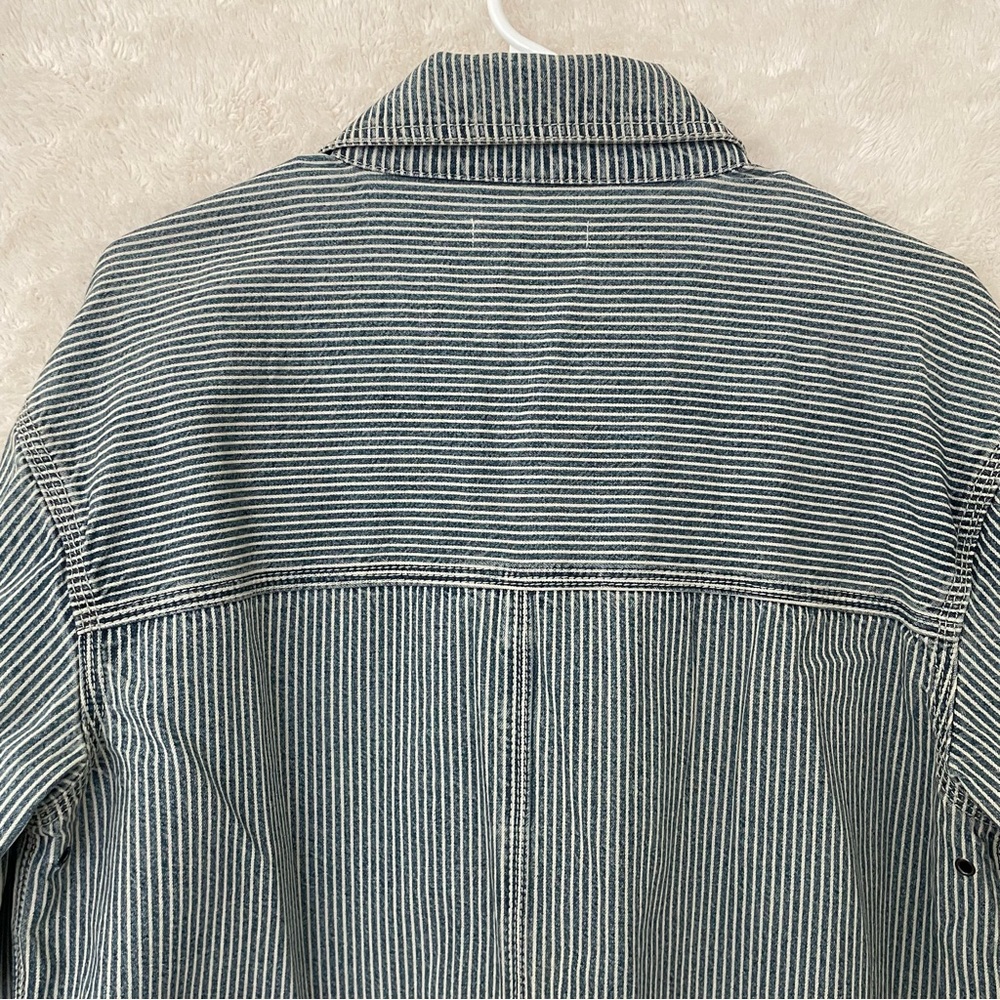 Mod Ref Striped Denim Jacket - Picture 10 of 10